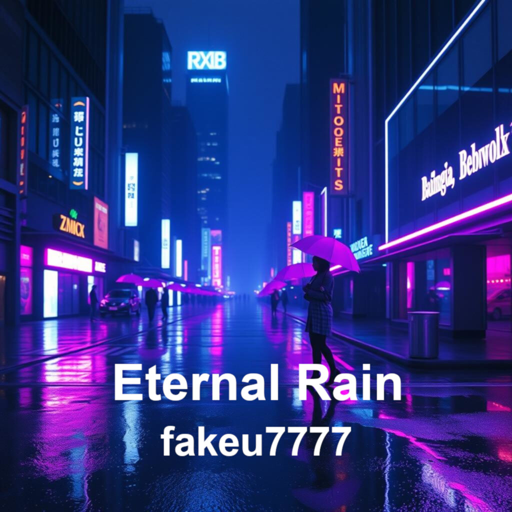 "Eternal Rain" è il singolo di debutto in inglese dei FakeU7777, la band virtuale creata dall'AI